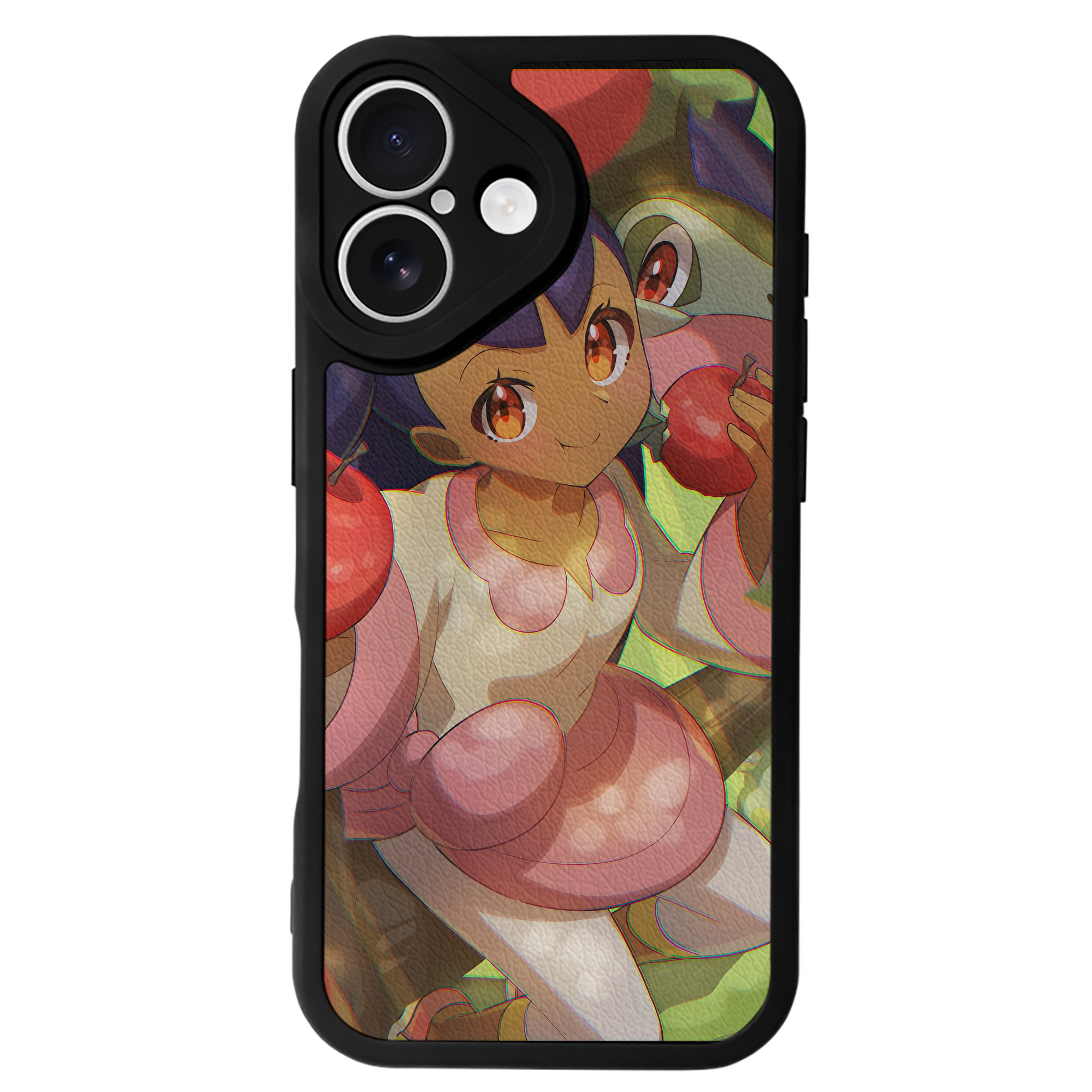 （画像用） ポケットモンスター Pokémon 【iPhone 16シリーズ対応】シリコンスマホケース（レザー調） 材質：シリコン